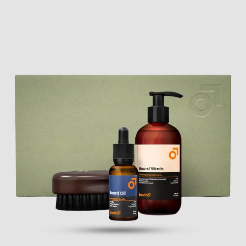 Πρόταση Δώρου Για Γένια - Beviro - Honkatonk Vanilla Beard Care Kit