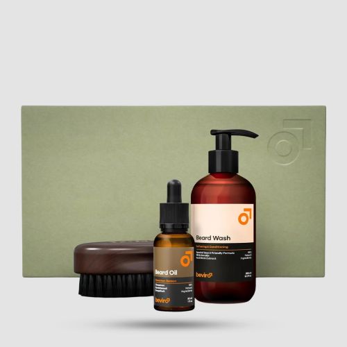 Πρόταση Δώρου Για Γένια - Beviro - Cinnamon Season Beard Care Kit