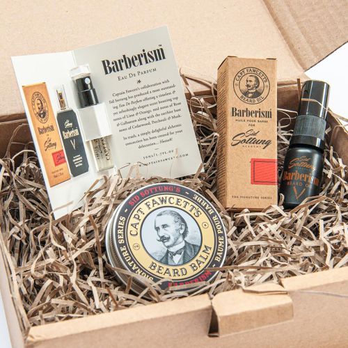 Πρόταση Δώρου - Captain Fawcett - Barberism Λάδι Για Γένια, Balm & Parfum Gift Set